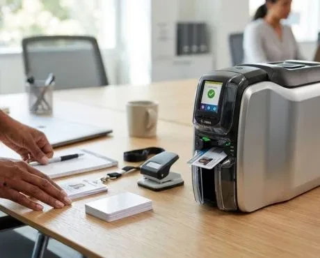 Imprimante carte PVC professionnelle