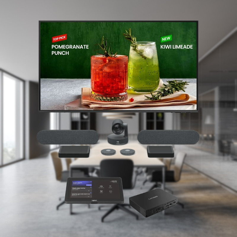 Kit visio Logitech Large Room MTR Windows