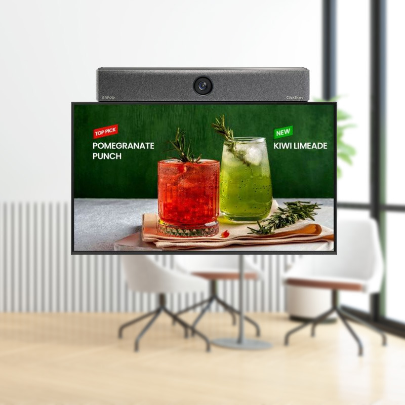 Kit visio Barco Bar Huddle Room BYOD