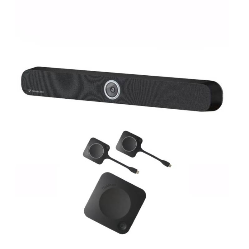 Pack Barco ClickShare CX30 Sennheiser TeamConnect Bar M Visioconférence Sans Fil