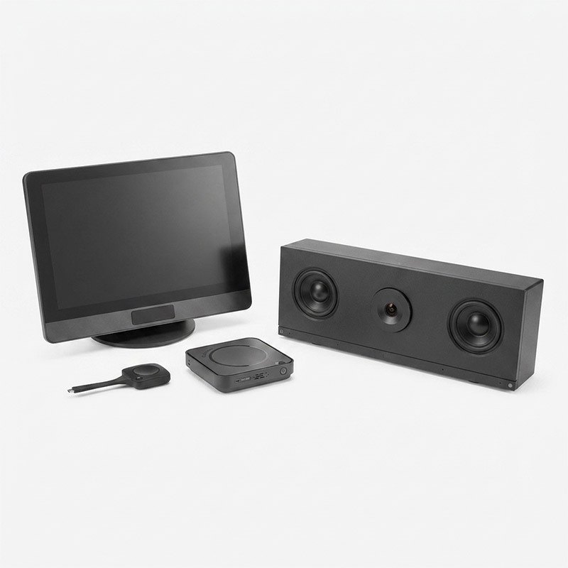 Barco ClickShare Hub Core + Huddly C1 Système Teams 4K