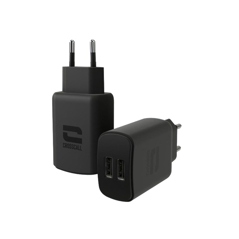 Crosscall adaptateur secteur double USB