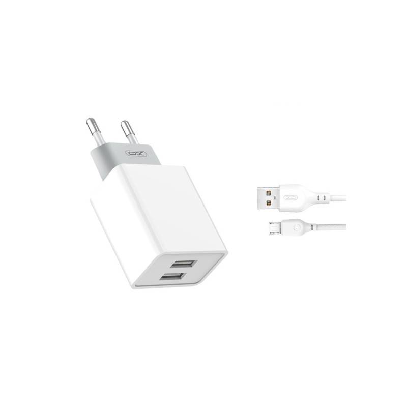 Chargeur Secteur Double USB 2,4 A