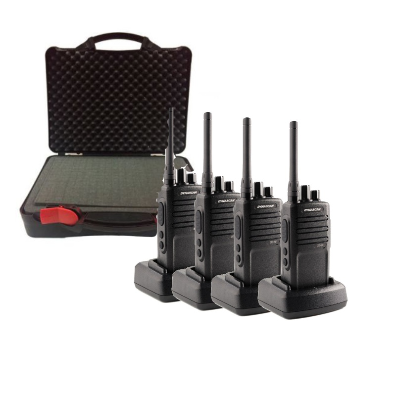 Dynascan EU-85 pack QUAD | Talkies Walkies