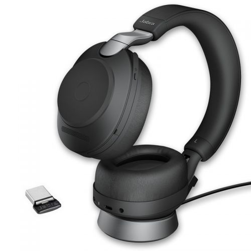 Jabra Evolve2 65 Stéréo - Casque sans fil Bluetooth - Dongle USB-A