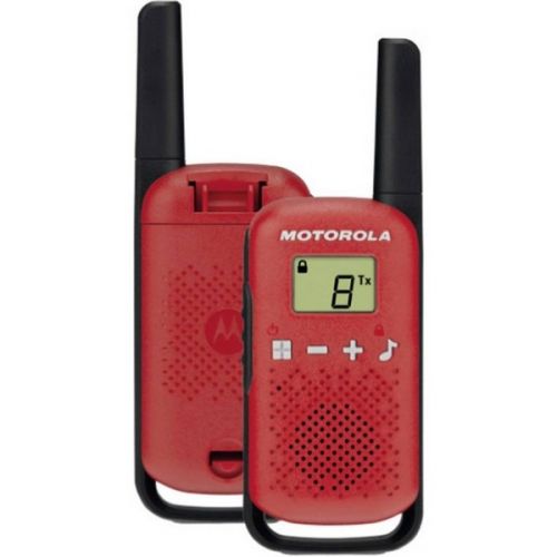 Motorola T42 - Rouge - Talkie walkie - Loisirs - PMR446 - 16