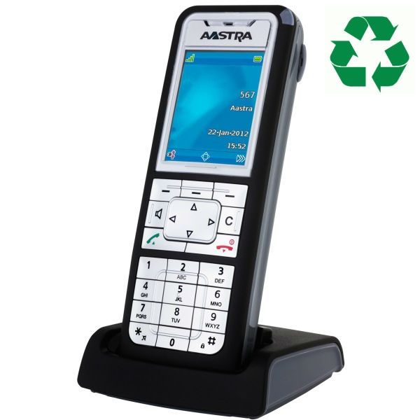 Téléphone sans fil Mitel Aastra 612D avec chargeur Version 1 Reconditionné