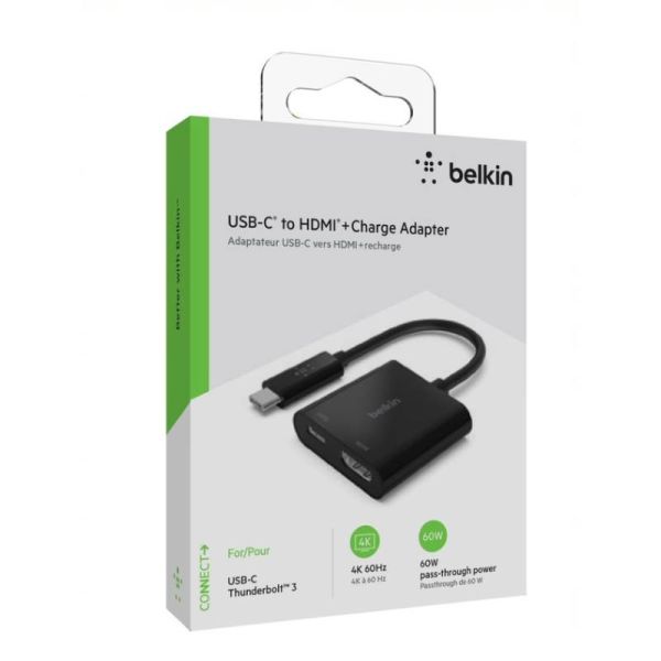 Adaptateur USB-C Vers HDMI - Sortie Vidéo 4K, Plug & Play, Pour Ordinateur Portable, Tablette, Smartphone Type C