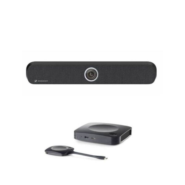 Pack Barco ClickShare CX20 Sennheiser TeamConnect Bar S Visioconférence Sans Fil