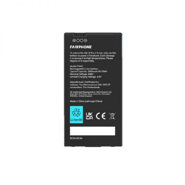 Batterie de rechange pour Fairphone 4 