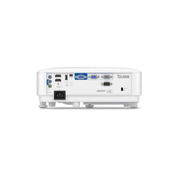BenQ MW809STH projector rear connectivity panel with HDMI VGA and RJ45 ports