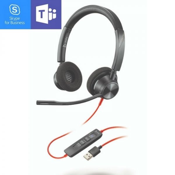 Poly - Plantronics Blackwire 3320 USB-A MS
