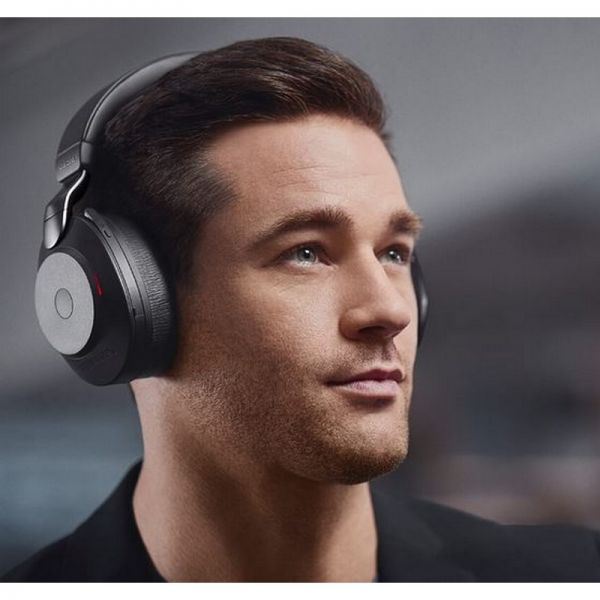 JabraGN - Evolve2 85 USB-A UC Duo Noir avec base