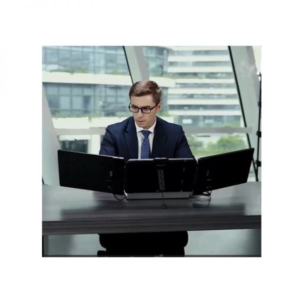 Cleyver double extension d'écran 14'' pour PC/Mac