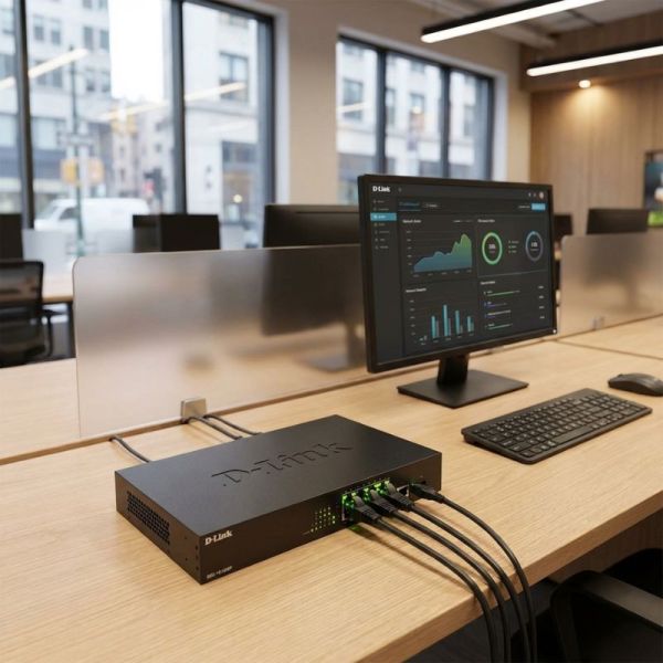 D-Link DGS-1010MP Switch Gigabit PoE 125 W
