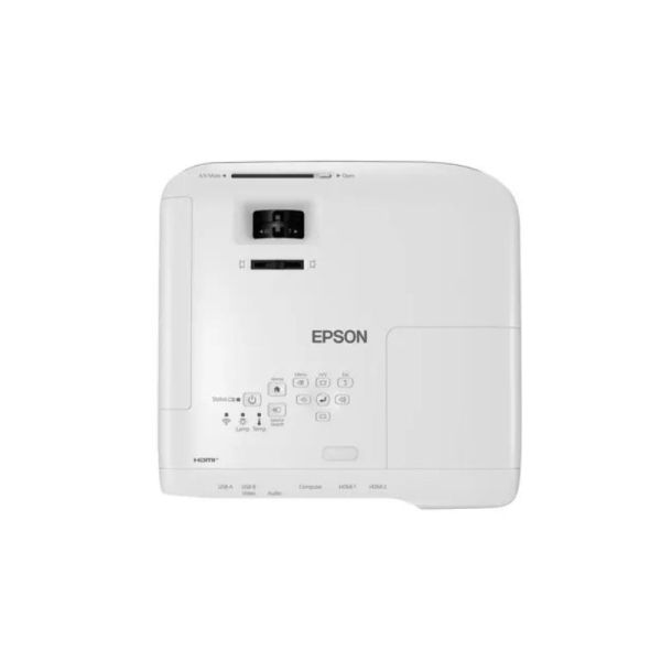 Epson EB-W49 projector rear connectivity ports