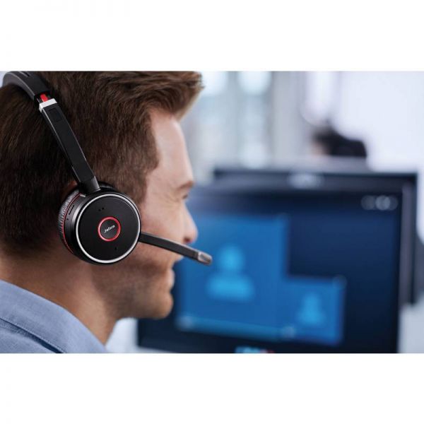 Jabra Evolve 75 UC Duo SE + Socle