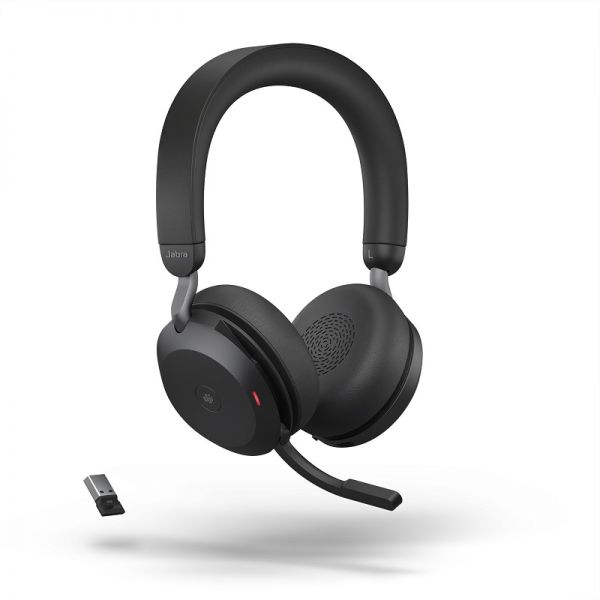Jabra Evolve2 75 USB-A Microsoft Teams + Socle de charge