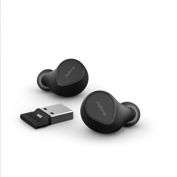 Jabra Evolve2 Buds USB-A UC with Wireless Charging Pad