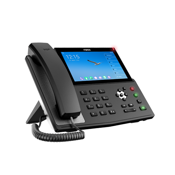 Fanvil X7A Telefono Fisso IP Con 20 Linee E Wi-Fi – Display LCD A Colori, Audio HD, Per Ufficio E Azienda
