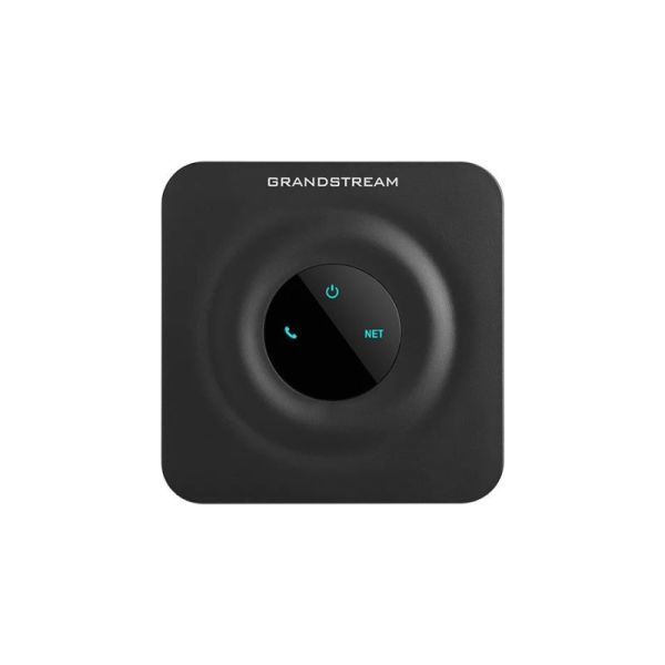 Grandstream HT801 V2 compact VoIP analog telephone adapter front view