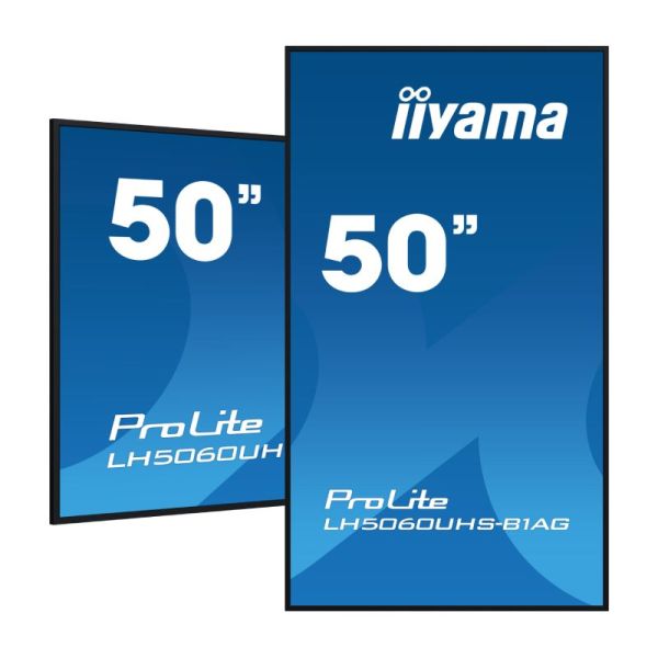 iiyama ProLite LH5060UHS-B1AG + support mural Neomounts 