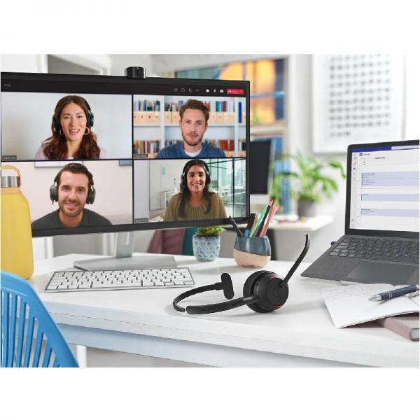 Jabra Evolve2 55 Mono UC + Dongle USB-A Link380 & Socle