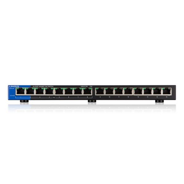 Linksys LGS116P 16 ports