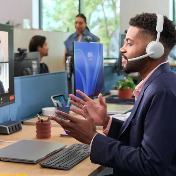 Logitech Zone Wireless 2 ES blanc Teams + dongle