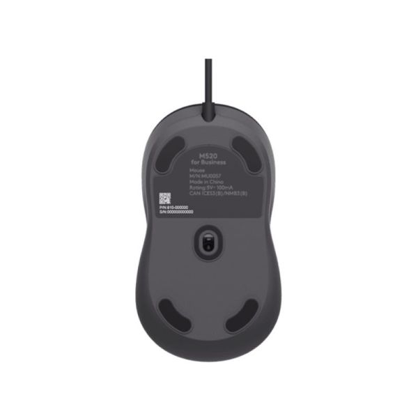 Logitech M520 Business Bottom View