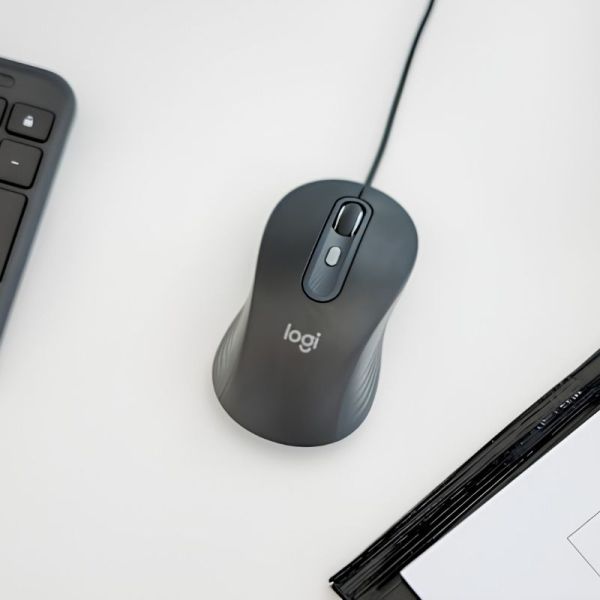 Logitech M520 Business in Use
