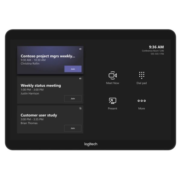 Kit de base Logitech + ASUS pour salles MTR