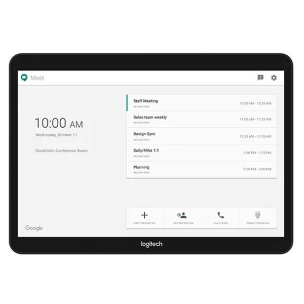 Solution Logitech Medium version Google Meet