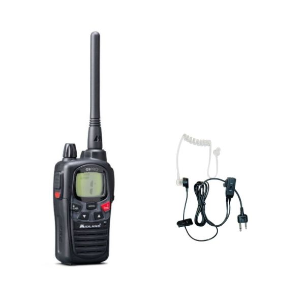 Pack Midland G9 Pro + Oreillette MA31L