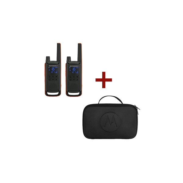 Motorola T82 Talkabout + Mallette de transport