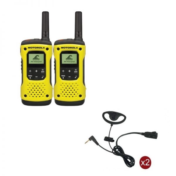 Pack de 2 Motorola T92 + Contour doreilles
