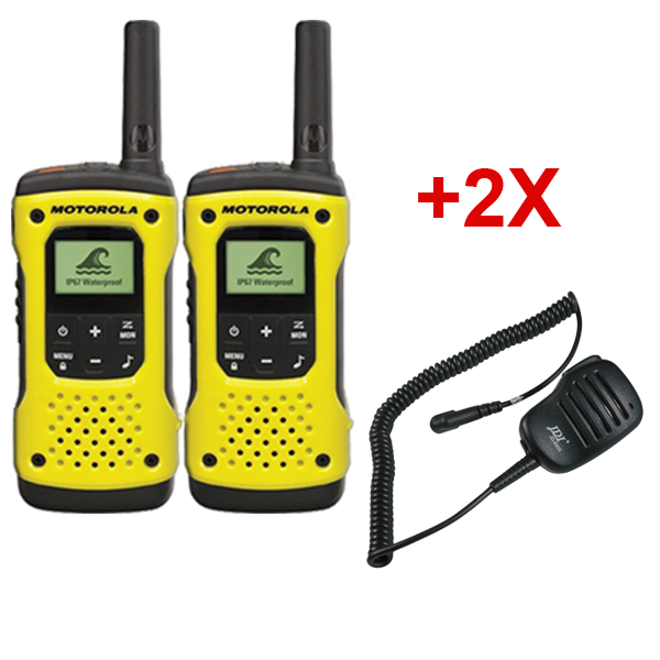 Motorola T92 Duo + Micros haut-parleurs déportés