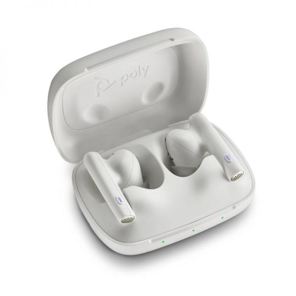Poly Voyager Free 60 MS USB-A blanc