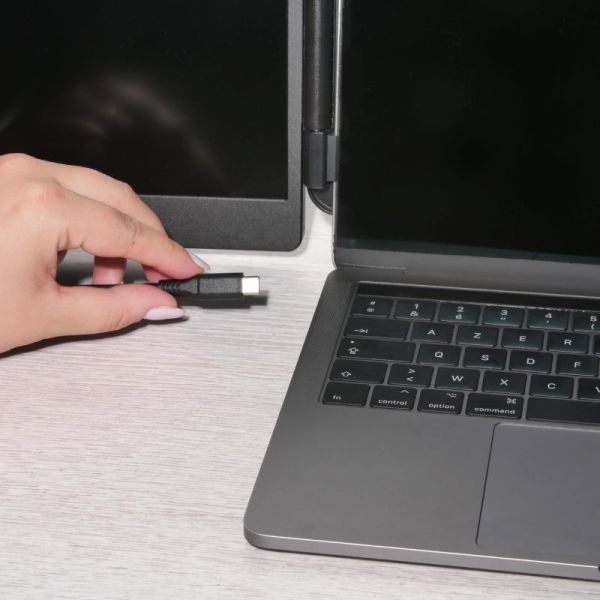 Cleyver double extension d'écran 14'' pour PC/Mac