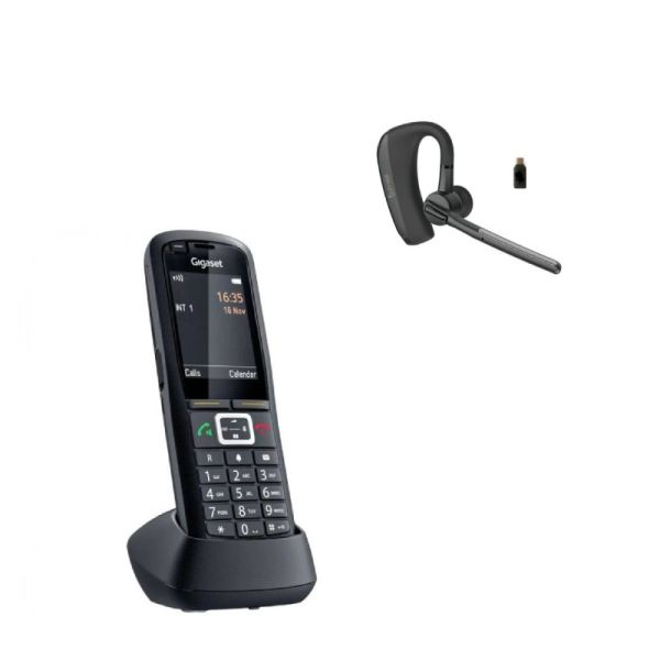 Pack Gigaset R700H PRO + Cleyver Nomad Earpiece UC