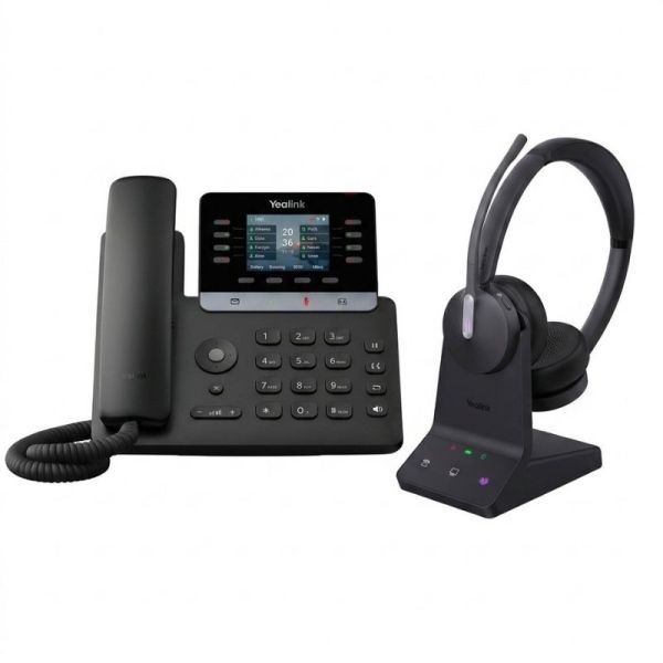 Pack Teléfono IP Yealink T73U + Yealink WH64 - IA