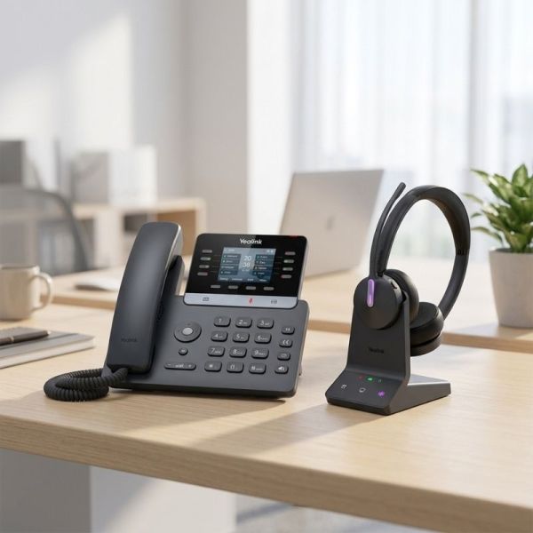 Pack Teléfono IP Yealink T73U + Yealink WH64 - IA