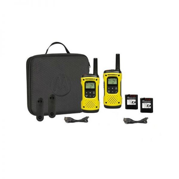 Pack spécial ski : 4 talkies Motorola T92 H2O + 4 casques