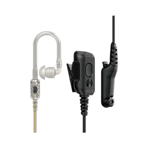 Kit de surveillance avec tube acoustique translucide pour Motorola R7