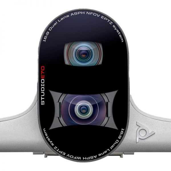 Poly Studio E70 - Double caméra