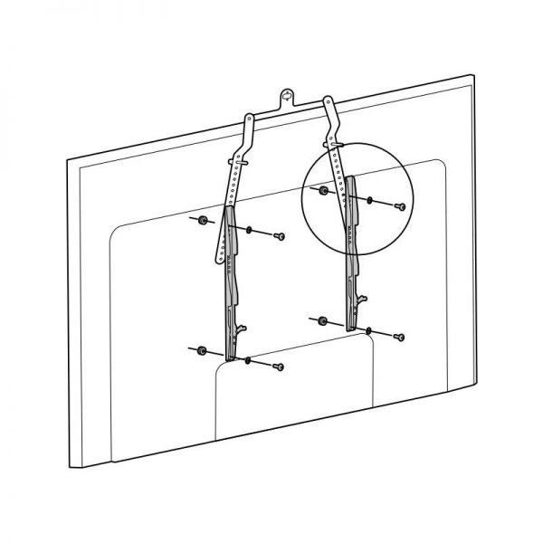 Poly Studio E70 - Kit de montage VESA
