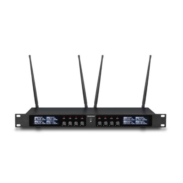 Rondson Récepteur UHF BE-20CONF avec 8 micros sans fil (520.1 - 546.5 MHz)