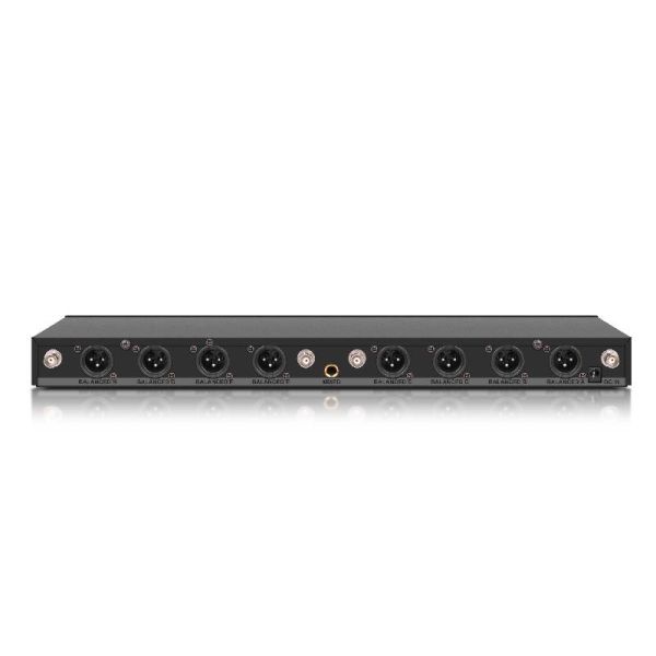 Rondson Récepteur UHF BE-20CONF avec 8 micros sans fil (520.1 - 546.5 MHz)