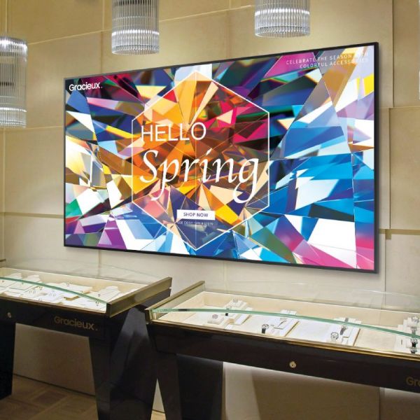 Écran 4K Samsung QB98T-B 98 pouces pour signalétique numérique
