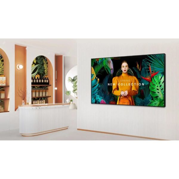 Samsung QMC 65'' + support mural Neomounts